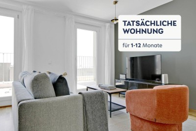 Neubau mit Stil! 3 Zimmer mit Balkon und hipper Wohnküche! Sowie Parkett, Badewanne und Ausblick (VIE189)