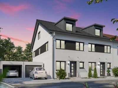 NEUBAU VON ZWEI MODERNEN UND ENERGIEEFFIZIENTEN REIHENHÄUSERN IN RUHIGER BESTLAGE VON HAAR