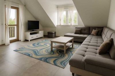 Gepflegte 3,5-Zimmer-Maisonette-Wohnung mit Balkon in Wolpertshausen – bezugsfertig ab 01.01.2026