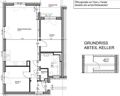 3-Zimmer-Erdgeschosswohnung mit EBK in Nürnberg