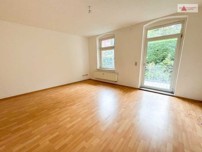2-Raum-Wohnung mit Balkon in ruhiger Lage von Aue