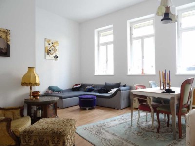 Moderne 3-Zimmer Erdgeschosswohnung mit Terrasse in Leipzig Zentrum-Süd