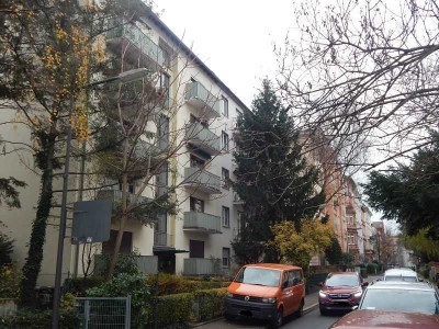 Perfekt geschnittene, 2017 kernsanierte 2-Zimmer-Wohnung, sehr guter Zustand, FfM, Westend-Süd