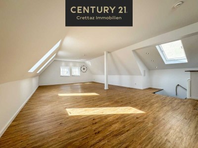 RESERVIERT - Großzügige Maisonette-Wohnung im Herzen von Lichtenfels mit Traumküche & Dachloggia