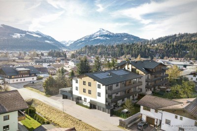 Baubeginn 2024 Zentrale 2-Zimmer Wohnung mit Balkonin Altenmarkt im Pongau