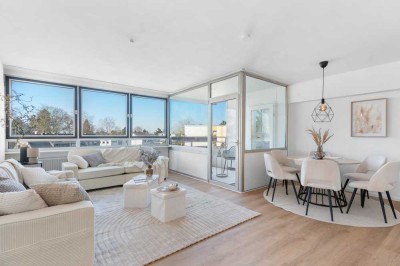 Frisch saniert - Helle 4-Zimmer Wohnung mit Einbauküche und Balkon in zentraler Lage von Jülich