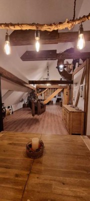 Charmante Altbau-DG-Wohnung in Wolgast mit wunderschönem Blick aufs Wasser