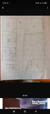 Nachmieter gesucht , 120 m2 , 3 Schlafzimmer und 1 groß Wohnzimmer,2 Toiletten ,Mehrere Abstellkammr