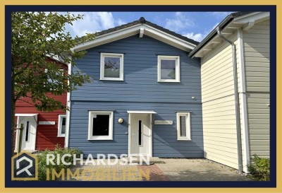 Renditestarke Ferienvermietung: Moderne Reihenhausscheibe in Nordseenähe in Dagebüll