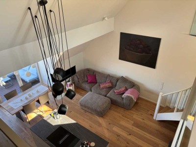 Geschmackvolle, neuwertige 4-Raum-Maisonette-Wohnung  im Herzen Münsters