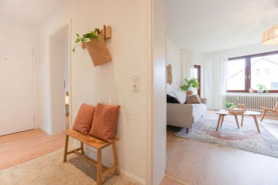 SOFORT FREI: Helle 3-Zimmer Wohnung mit großem Balkon