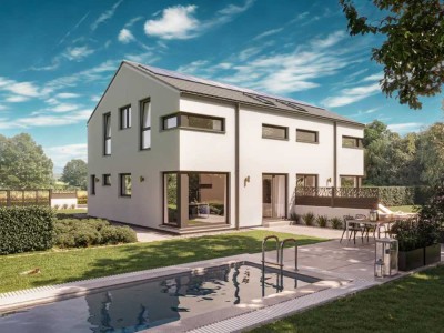 Zukunftsorientiert bauen – Ihre Doppelhaushälfte wartet!