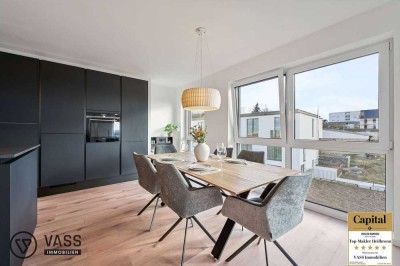 Barrierefreie Neubauwohnung mit Glaswintergarten in Möckmühl
