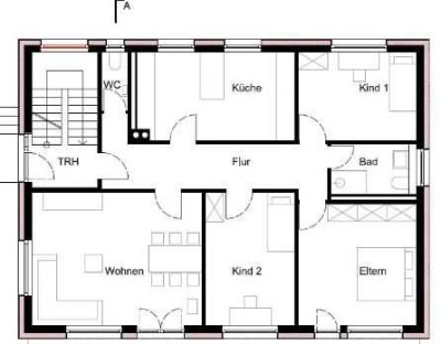 Stilvolle, vollst. ren. 4-Raum-Wohnung mit geh. Innenausst. mit Terrasse und EBK in Nehren bei TÜ
