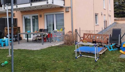 Geschmackvolle 3-Zimmer-EG-Wohnung mit Terasse und Garten in Ingolstadt