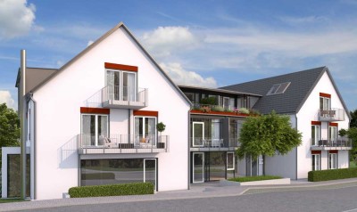 In Seenähe: exklusive, neuwertige 3-Zimmer-Wohnung mit großer Terrasse