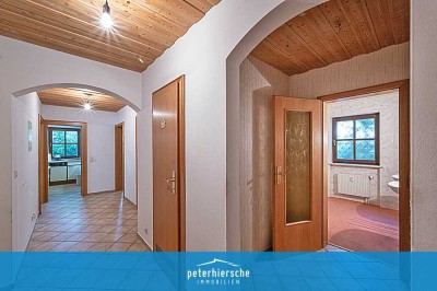 Gemütliche 3-Zimmer-Gartenwohnung + großer Hobbyraum in ruhiger Lage - ca. 115 m² Nutzfläche