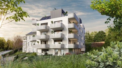 Gestalten Sie Ihr neues Zuhause mit! Individualisierbarer Wohnraum direkt vom Bauträger. TWIN ESTATES Traumhafte 2-Zimmer-Wohnung mit Südbalkon