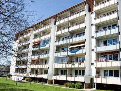 Im ersten Obergeschoss mit großem Balkon...