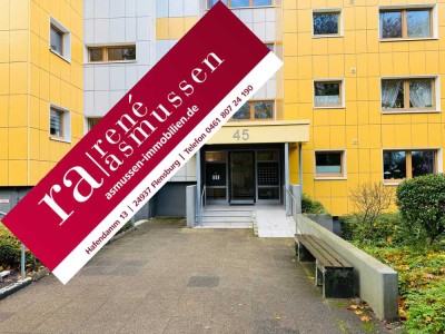 ASMUSSEN IMMOBILIEN - 3 Zimmer, Fahrstuhl, Stellplatz und sonniger Balkon im beliebten Stadtteil