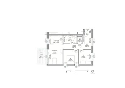 Wohnen mit Komfort: Südseitige Eigentumswohnung in Neuhofen mit Balkon und allen Extras!