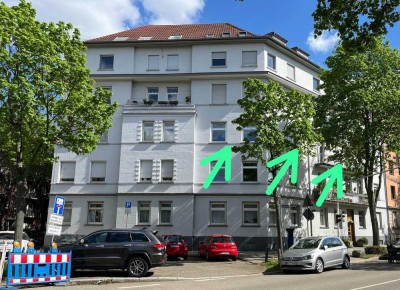 Großzügige, sehr gepflegte 3-Zimmer-Wohnung in Jugendstihaus Mannheim-Oststadt