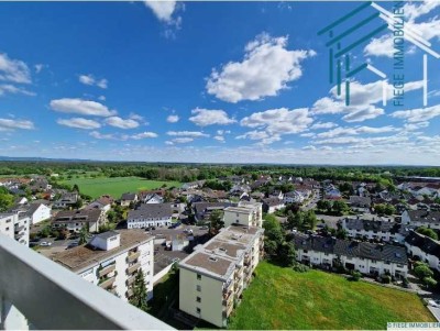 Toller Ausblick, Penthouse in zentrale Wohnlage 3(-4)-Zi.-Whg. in Hausen