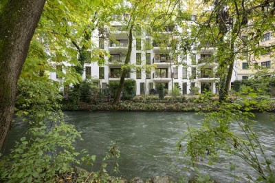 WOHNEN UND LEBEN DIREKT AM EISBACH!