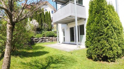 Kempten: Freie moderne 3 Zimmer-Erdgeschoss-Wohnung mit Süd-West Terrasse