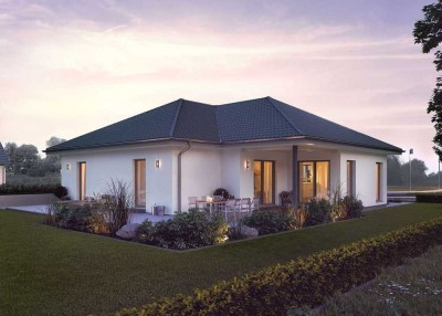 Bungalow in Wiesbaden-Auringen auf einem Abrissgrundstück.