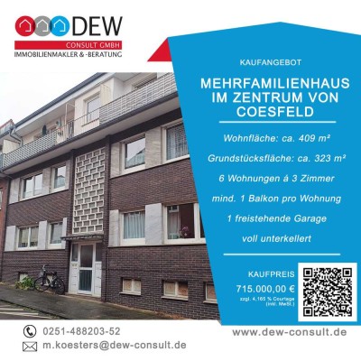 Mehrfamilienhaus im Zentrum von Coesfeld