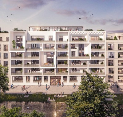 VOLLMöbliert - Apartment - vis-à-vis zur kleinen Blau