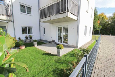 Neuwertiges Appartement mit hochwertiger Ausstattung und Garten – Nähe Therme Erding