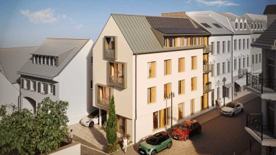 Neubau 3-Zimmerwohnung mit Süd-West Terrasse und eigener Gartenfläche