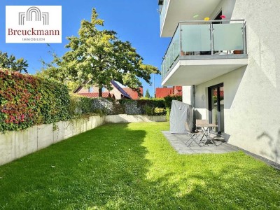 Großburgwedel | Seniorengerechte 3-Zi.-Whg mit 245 m² Garten und Carport