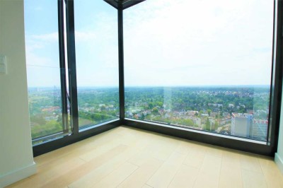 Sachsenhausen: Luxuriöse Zwei Zimmerwohnung mit fantastischer Aussicht!