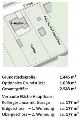 Günstiges und geräumiges Mehrfamilienhaus mit 13 Zimmern und EBK