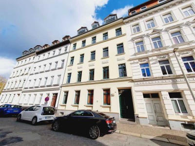 Helle 2-Raum-Wohnung mit Tageslichtbad, Dusche und Einbauküche!