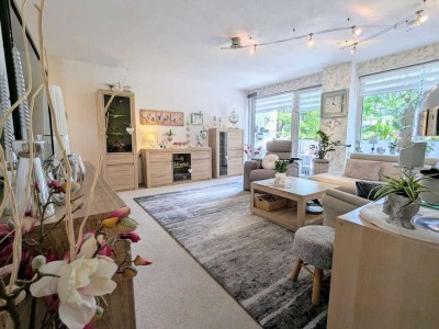 RESERVIERT: Hochparterre: Tolle 2-Zimmerwohnung mit ☀️Sonnenbalkon und Garage