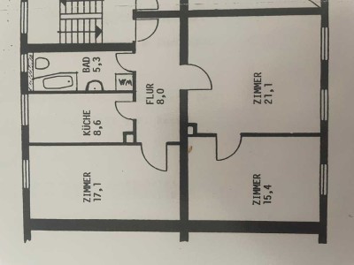 Helle 3-Zimmer-Wohnung im Martinsviertel mit Blick auf den Riegerplatz