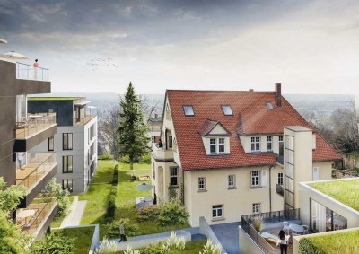 Licht. Weite. Charakter. Maisonette mit Blick.
