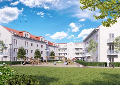 3-Raumwohnung in Potsdam-Golm mit Mietergarten - Haus D