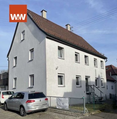 Zweifamilienhaus mit Garage, Terrasse und Anbau in Lindach - Erwerb des Nachbarhauses auch möglich!