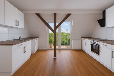 Ihr Rückzugsort über den Dächern - zwischen Grindel und Schanze