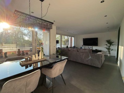 Moderne 3-Zimmer-Wohnung mit Einbauküche, Gartenmitnutzung & Garage in ruhiger Lage von Meckinghoven