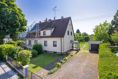 Doppelhaushälfte mit Potential in ruhiger Lage in Augsburg-Firnhaberau!