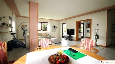 Wohnen auf 1000 m² barrierefreier Fläche, Bungalow in Trumau mit uneinsehbarem Garten