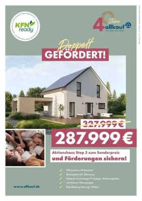 Das AKTIONSHAUS Step 3 -Doppel gefördert zum Spitzenpreis!