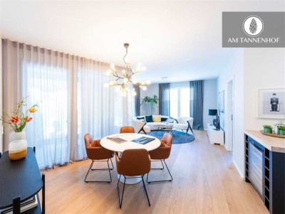 Bezugsfertige 3-Zimmer-Wohnung mit Designer-Küche und Weinklimaschrank.