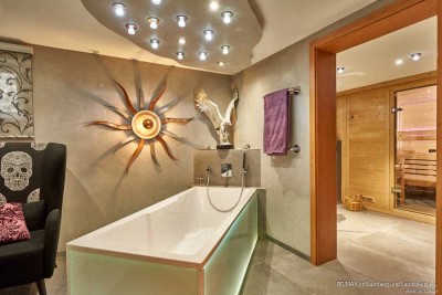 Maisonette Gartenwohnung - Wellness, Natur und Weitblick
